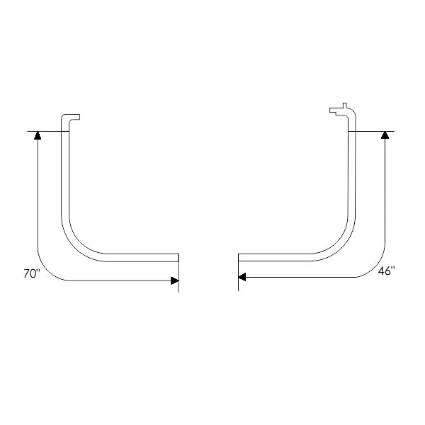 Front Door Weatherstrip Set