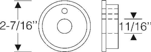 2-7/16" Firewall Grommet