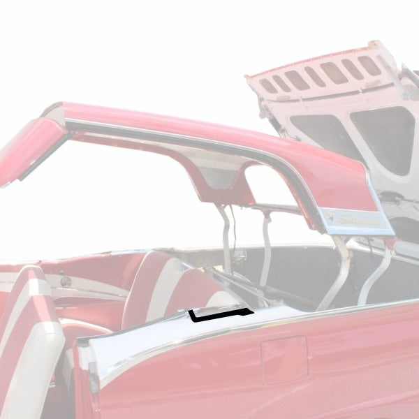 Body To Rear Side of Retractable Top Weatherstrips