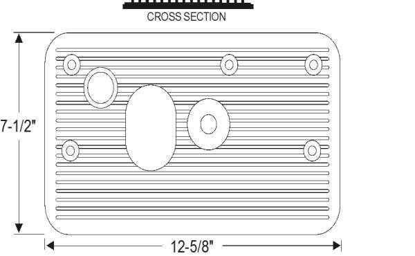 Steering Column and Pedals Floorplate