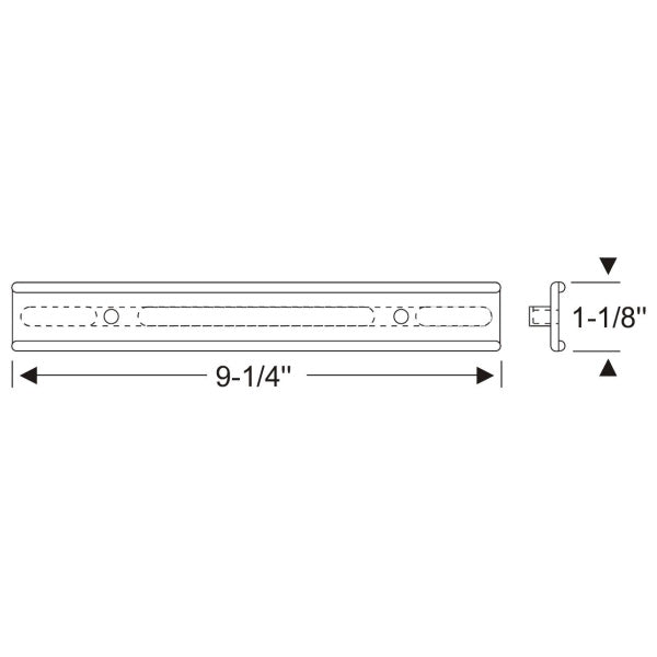 Rear Window Division Bar Seal