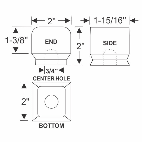 Axle Rebound Pad