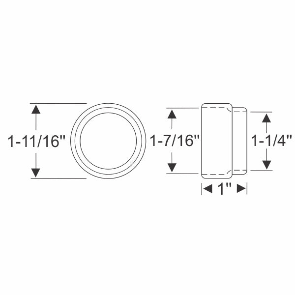 Front Suspension Lower Control Arm Bushing Dust Seals Set