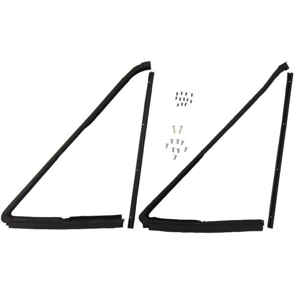 Front Door Vent Window Weatherstrip Set