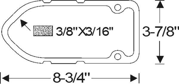 Taillight Lens Gasket