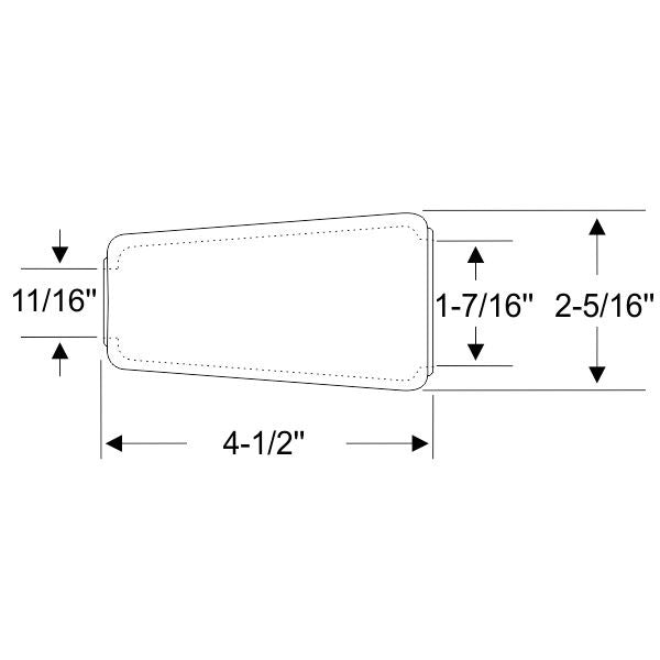 Brake Vacuum Cylinder Rod Boot