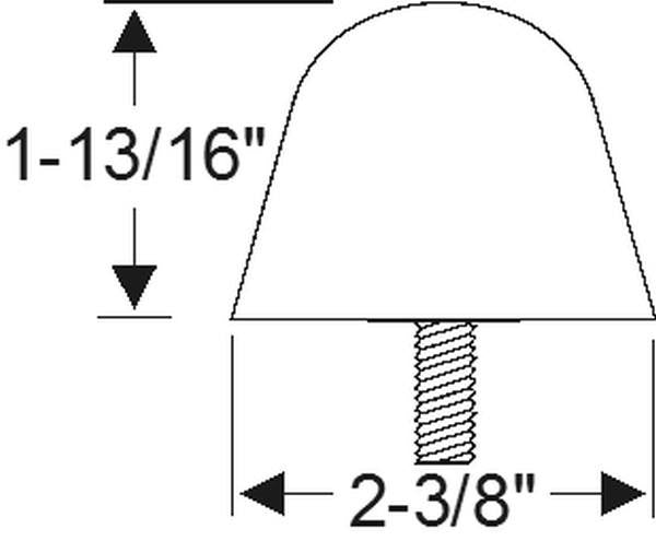 Front Suspension Upper Control Arm Bumpers
