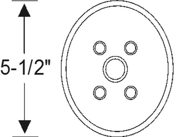 Taillight Mounting Pad