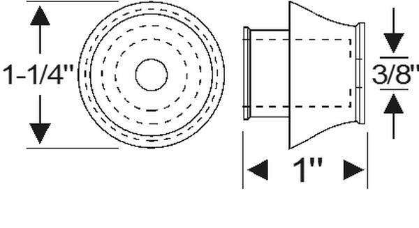 1-1/4" Firewall Grommet