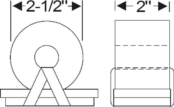 Axle Rebound Pad