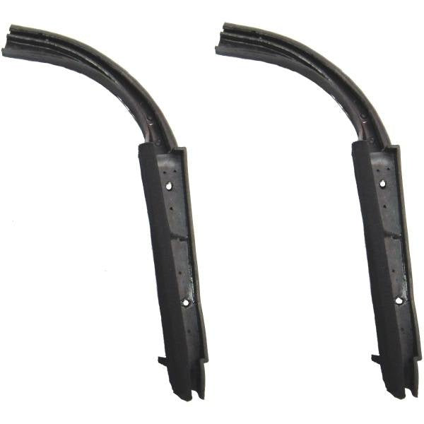 Retractable roof weatherstrip