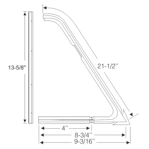 Front Door Vent Window Set