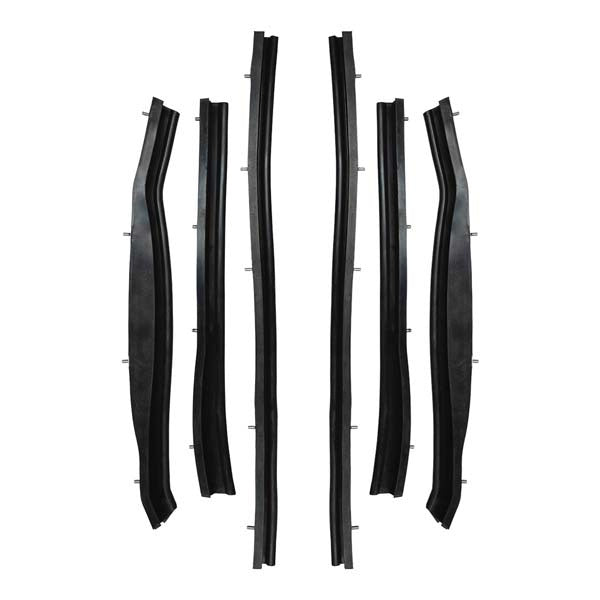 Convertible Roof Rail Weatherstrips