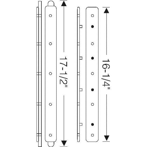 Windshield Division Bar Gasket