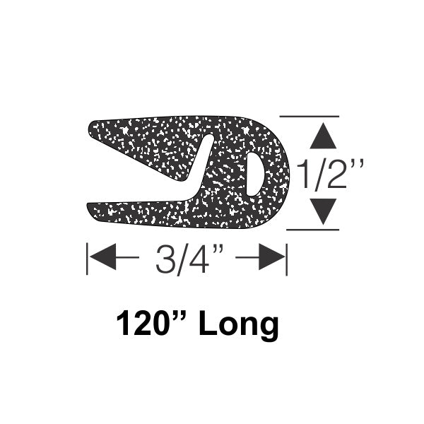 Engine Top Cover Weatherstrip