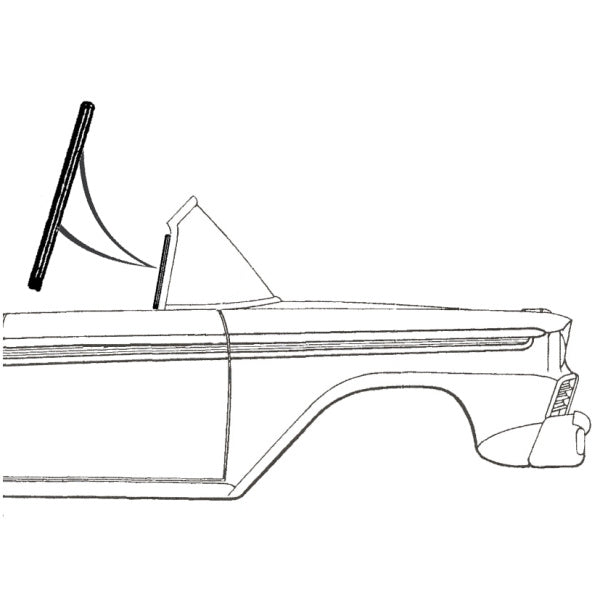Hinge Pillar Weatherstrip