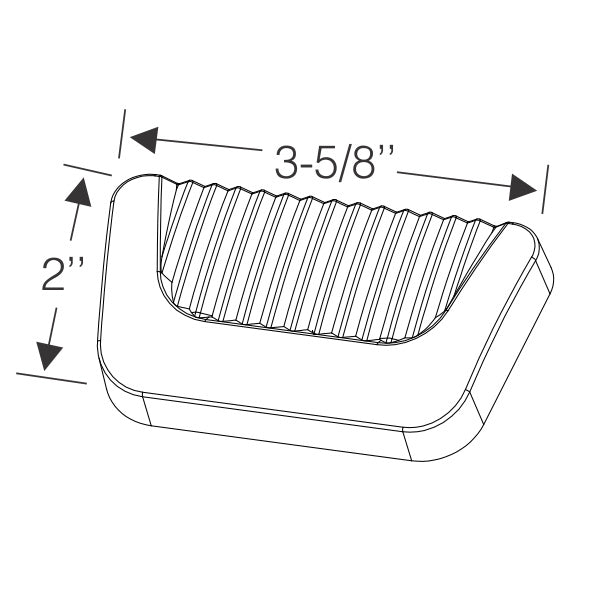 Brake and Clutch Pedal Pad