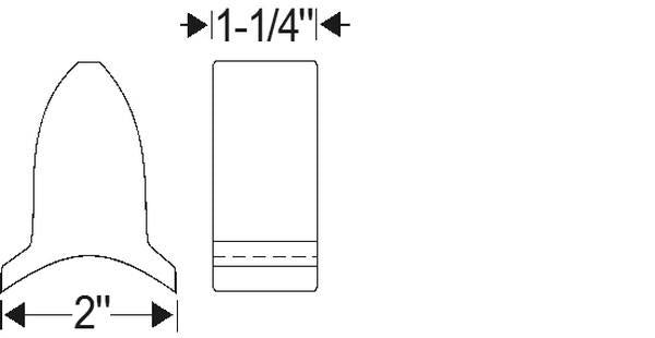 Axle Rebound Pad