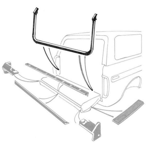 Tailgate To Body Weatherstrip