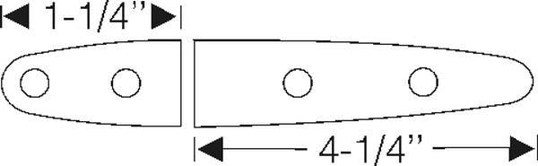 Trunk Hinge Mounting Pads