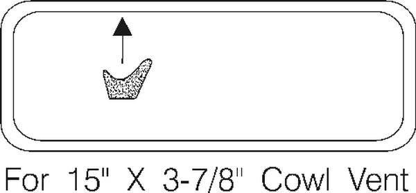 Cowl Vent Gasket