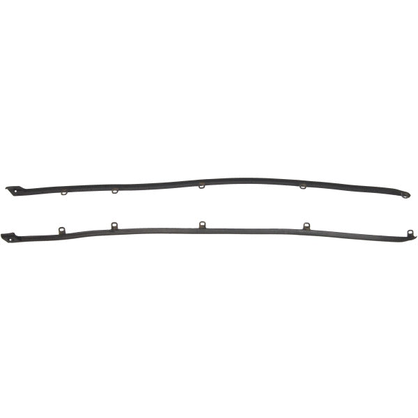 Rear door hinge seals
