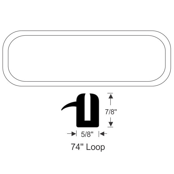 Rear Window Gasket