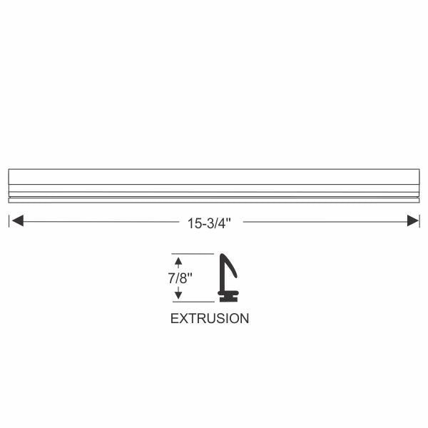 Side Window Leading Edge Weatherstrip