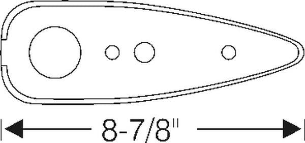 License Light Mounting Pad