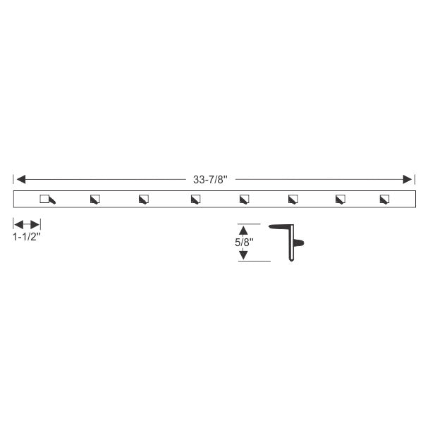 Side Window Beltline Weatherstrip