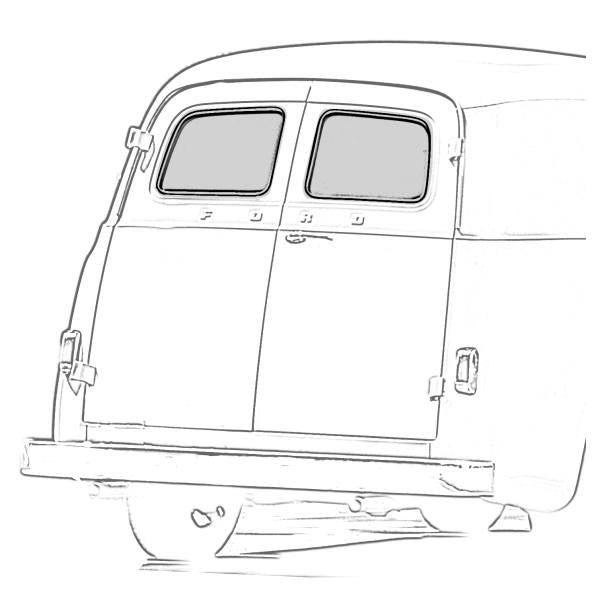 Rear Window Gasket Set