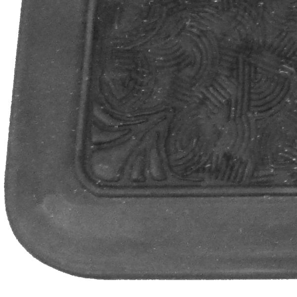 Carpet heel plate