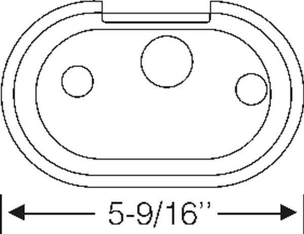 Taillight and License Plate Bracket Mounting Pad