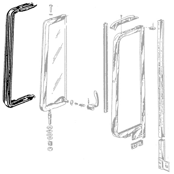 Front Door Vent Window Weatherstrips