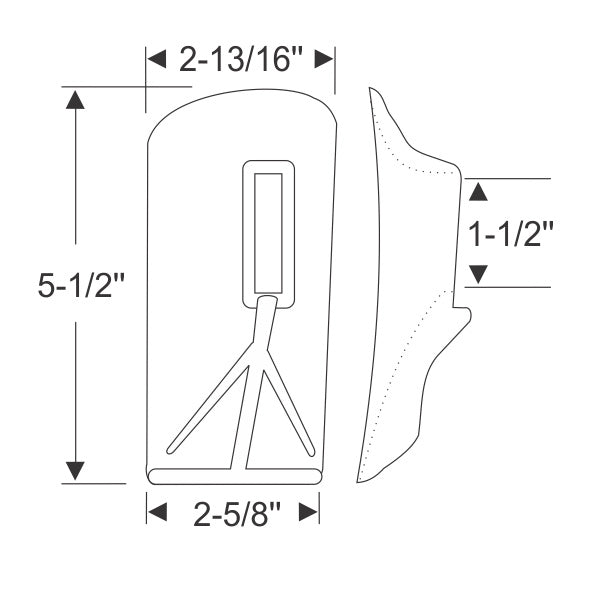 Rear Bumper Grommet