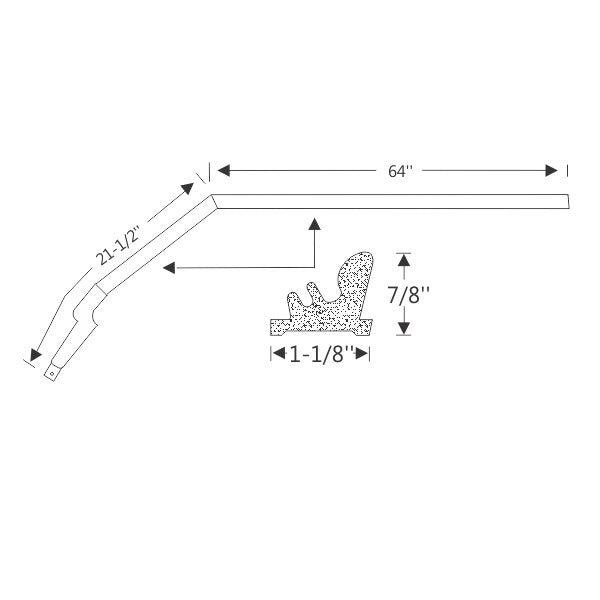 Hardtop Roof Rail Weatherstrips