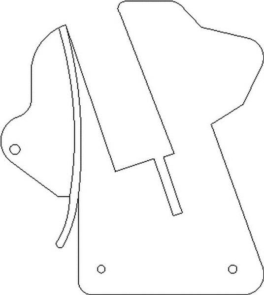 U Jamb lock pillar filler