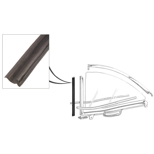 Side window leading edge
