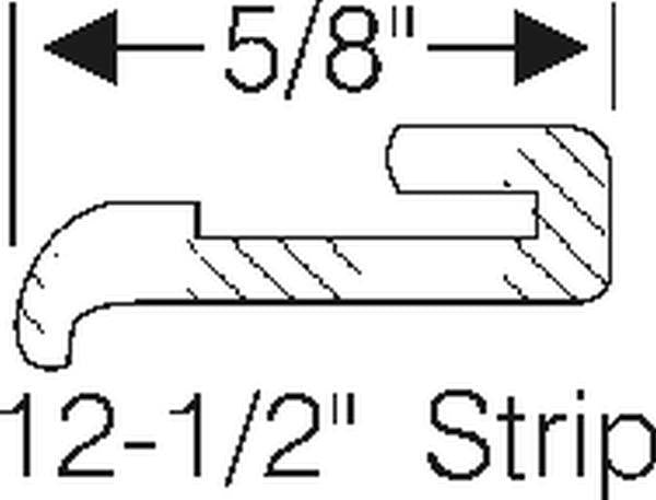 Steering Column Anti-Squeak Finish Strip