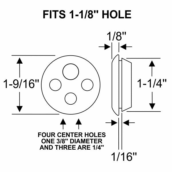 1-9/16" Firewall Grommet