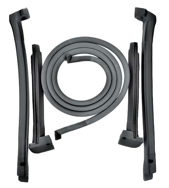 Removable Hardtop Roof Rail Weatherstrip Set