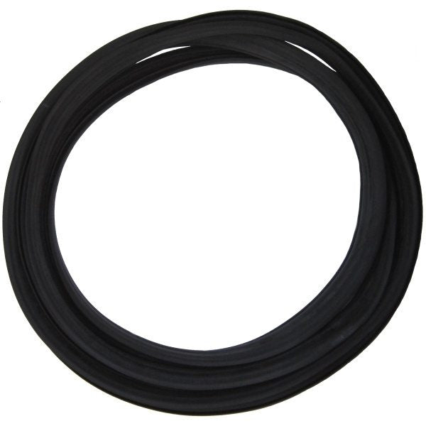 Windshield Gasket with Groove