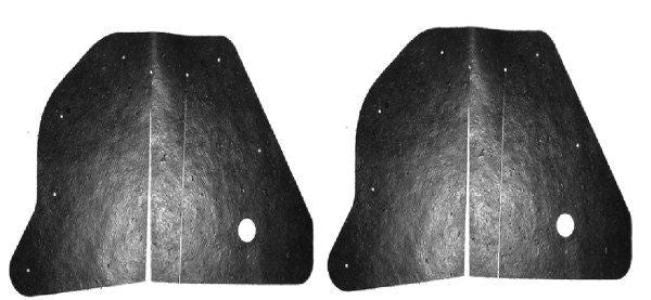 Splash Apron / A-Arm Dust Shield Fillers