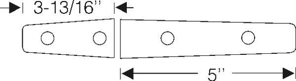 Trunk Hinge Mounting Pad