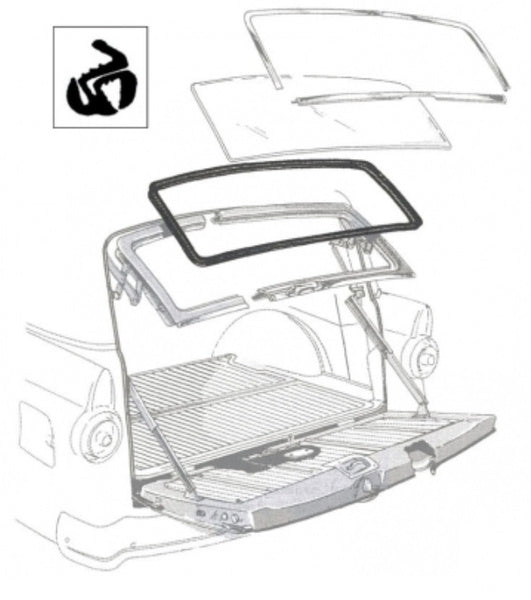 Rear Window Gasket