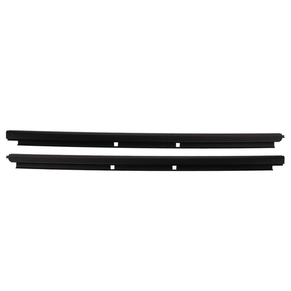 Window Felt Outer Beltline Weatherstrips - Front Door Only