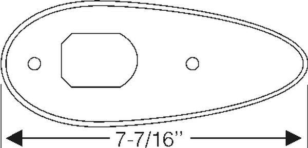 License Light Mounting Pad