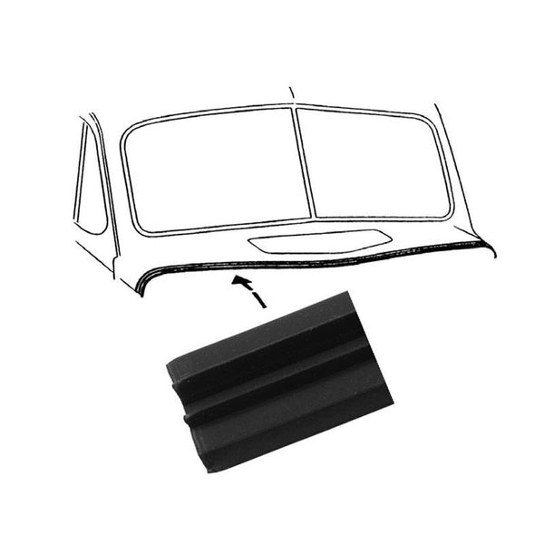 Cowl Lacing Rubber Seal