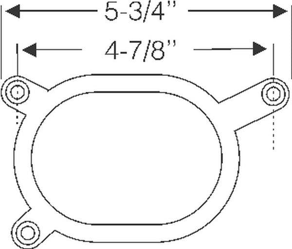 Wiper motor mounting pad
