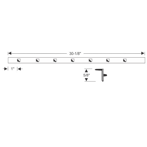 Outer Beltline Weatherstrip